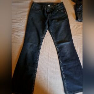 Silver Jeans Women's Dark Blue Denim